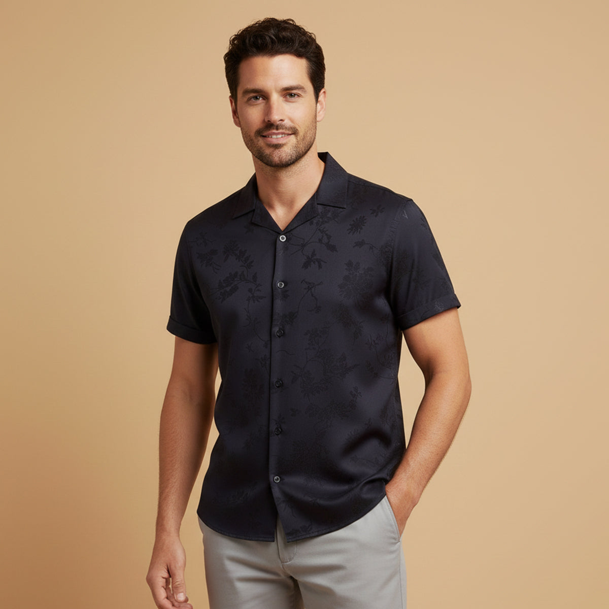 Hawthorn Men's Satin Shirt