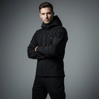 Falkirk Men's Waterproof Tactical Jacket With Hood