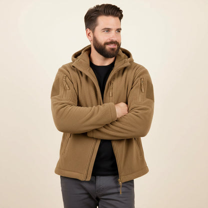 Moray Men's Fleece Hooded Tactical Jacket