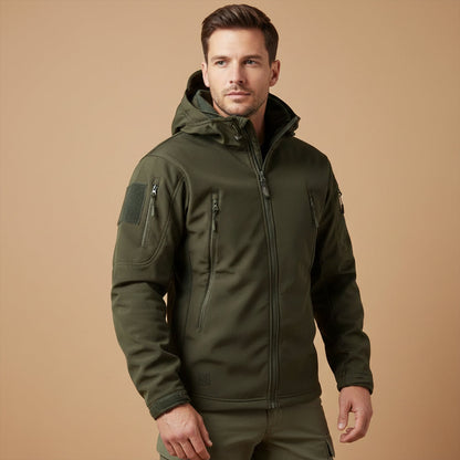 Falkirk Men's Waterproof Tactical Jacket With Hood