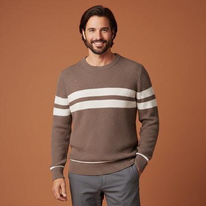 Men's Modern Long Sleeve Sweater Autumn Cotton