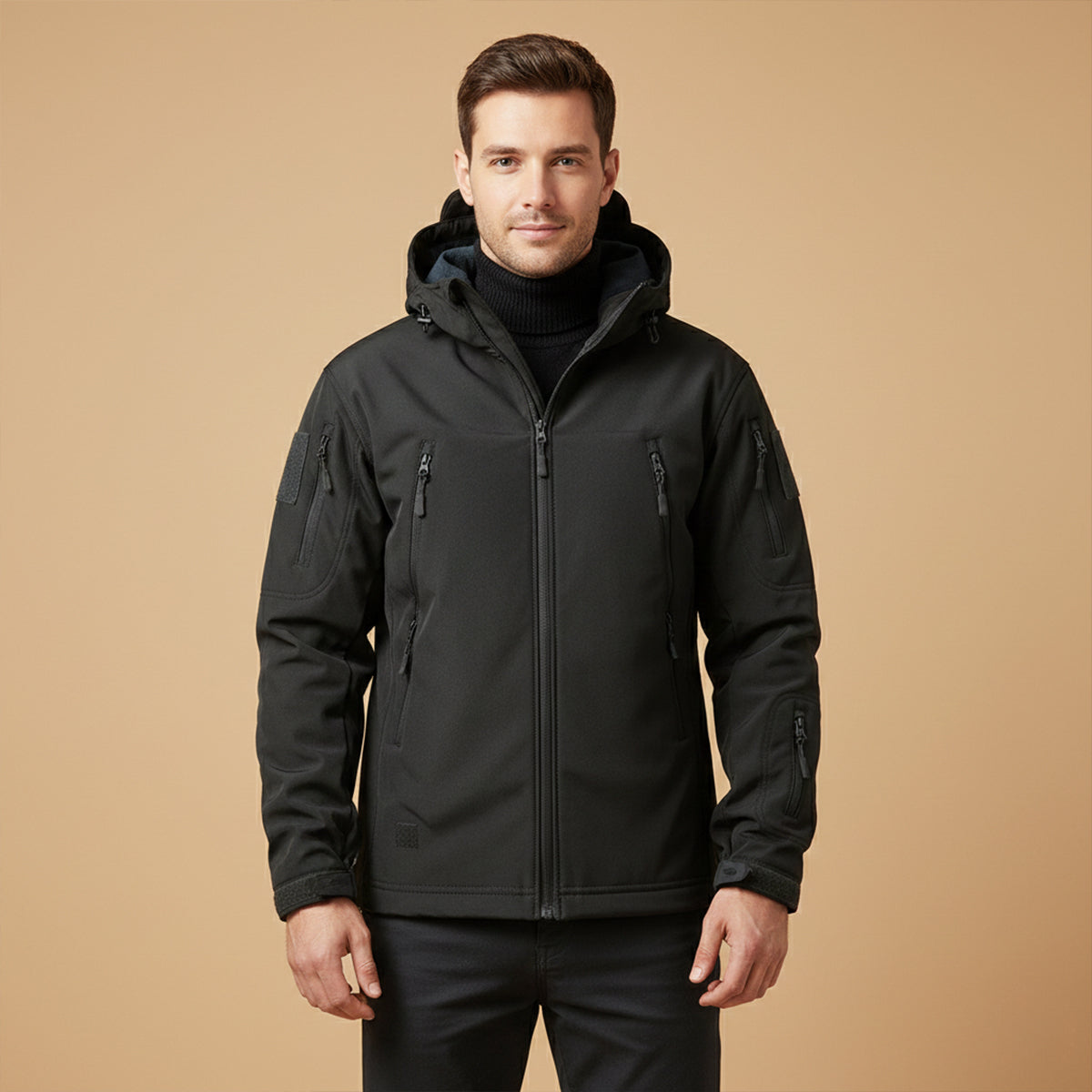 Falkirk Men's Waterproof Tactical Jacket With Hood