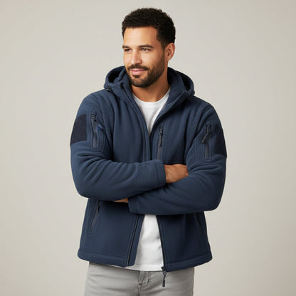 Moray Men's Fleece Hooded Tactical Jacket