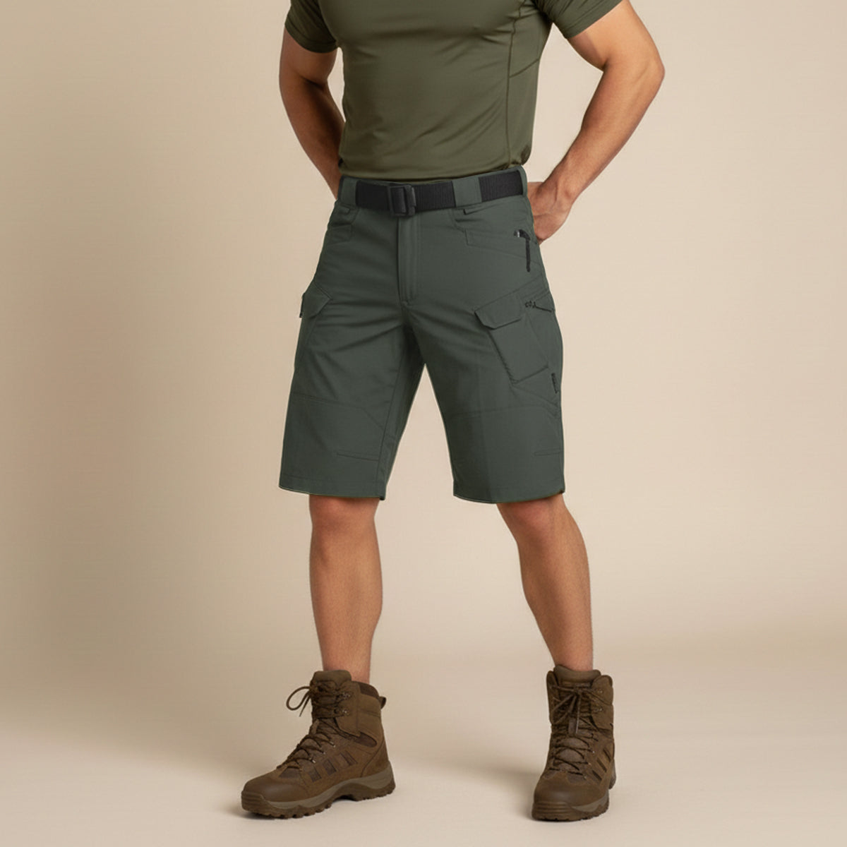 Men's Tactical Cargo Shorts Lightweight Utility
