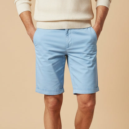 Men's Cotton Flat Front Shorts