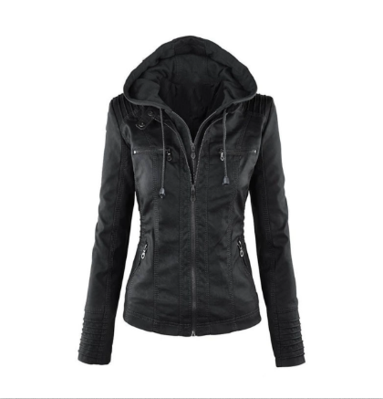 Women's Fitted Hooded Jacket - Vonnera
