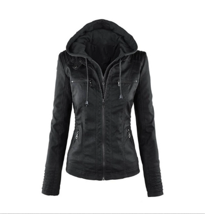 Women's Fitted Hooded Jacket - Vonnera