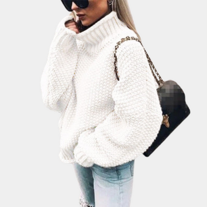 Women's Oversized Knit Sweater - Vonnera