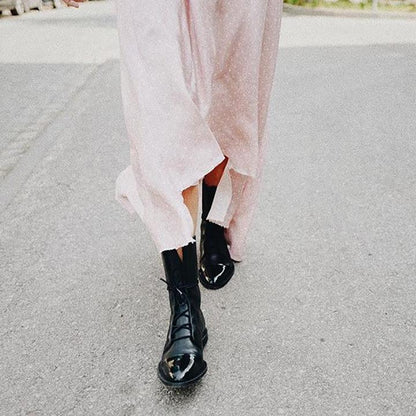 Women's Mid-Calf Lace-Up Boots