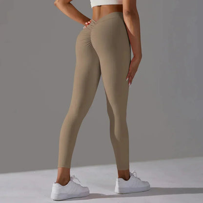 Women's Compression Yoga Leggings Sculpted Support