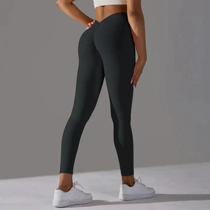 Women's Compression Yoga Leggings Sculpted Support