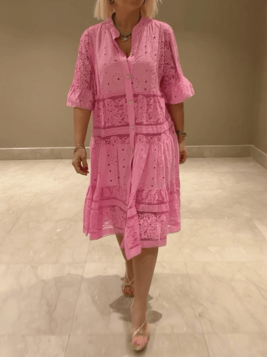 Cherylann™ | Floral Midi Dress