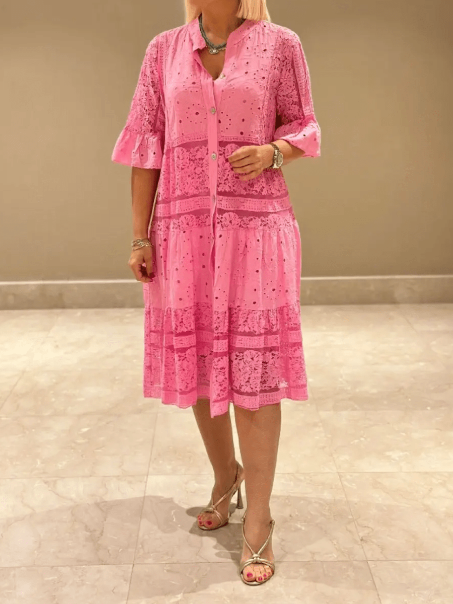 Cherylann™ | Floral Midi Dress