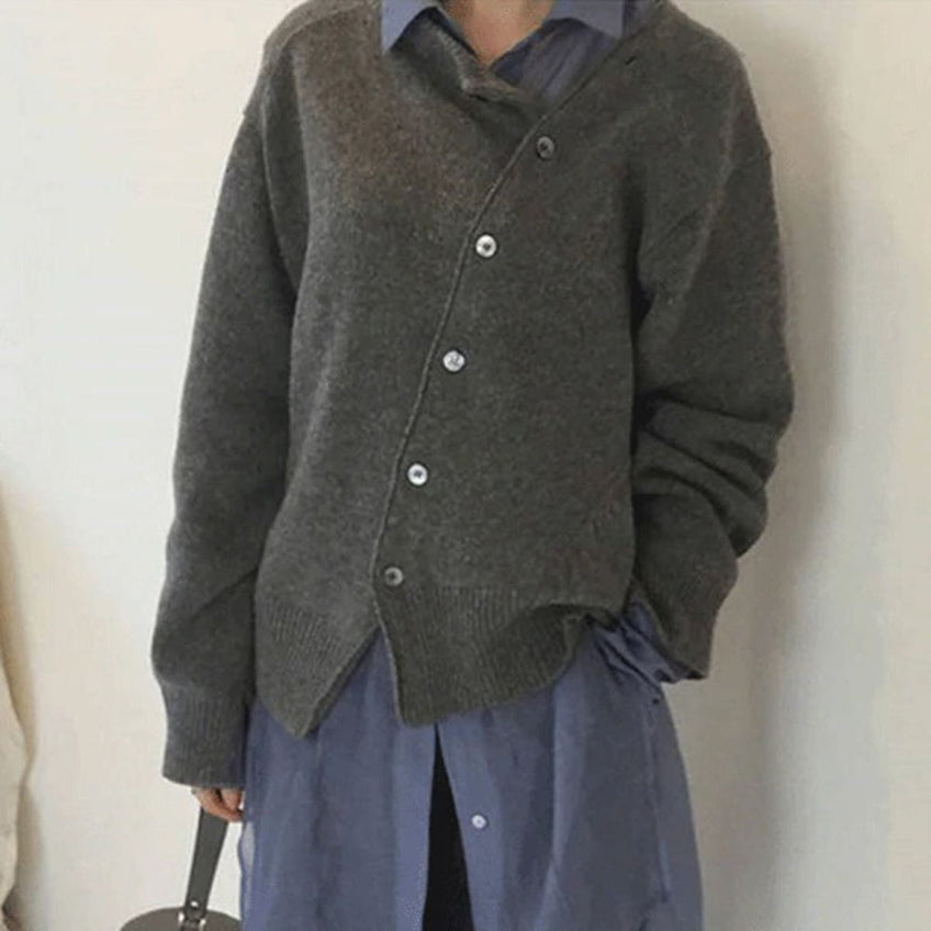 Kerry Women's Cashmere Cardigan Button Front