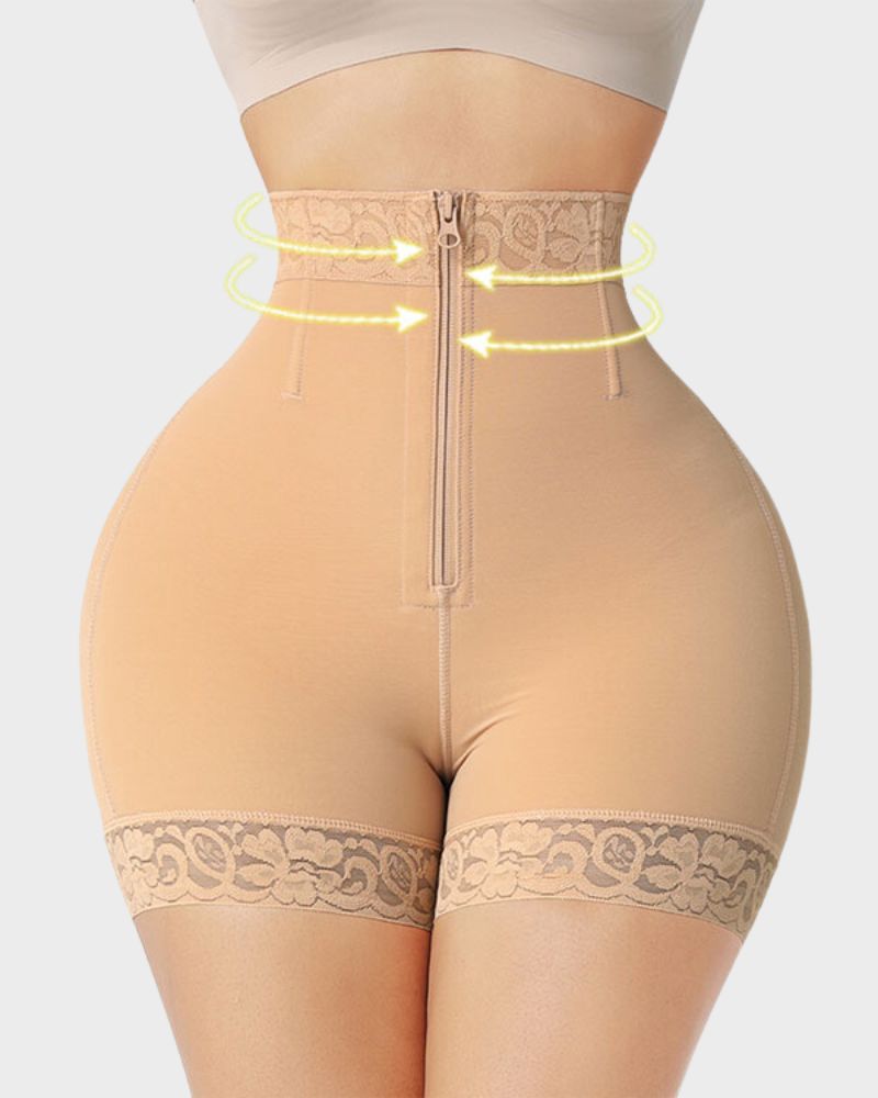 Women's Shapewear Shorts Tummy Control Black