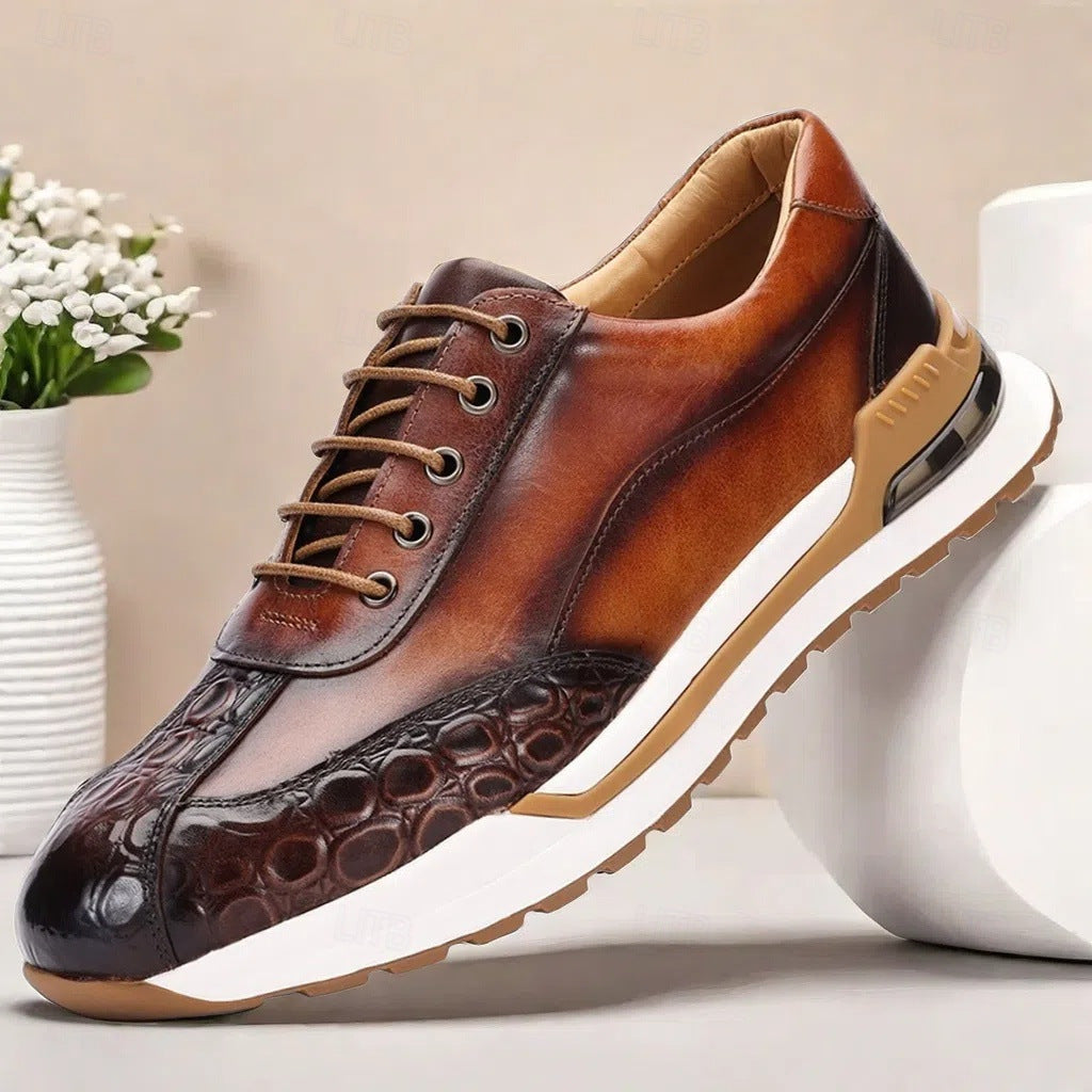 Shane Men's Orthopedic Lace Up Sneakers - Vonnera