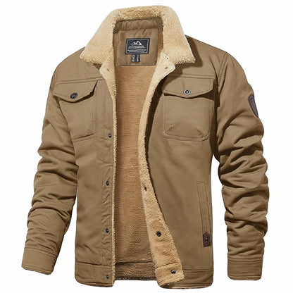 Men's Sherpa Lined Winter Jacket