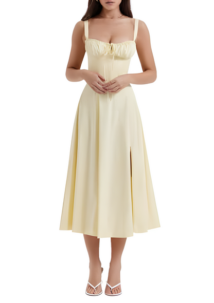 Women's Floral Shaping Waist Dress - Vonnera