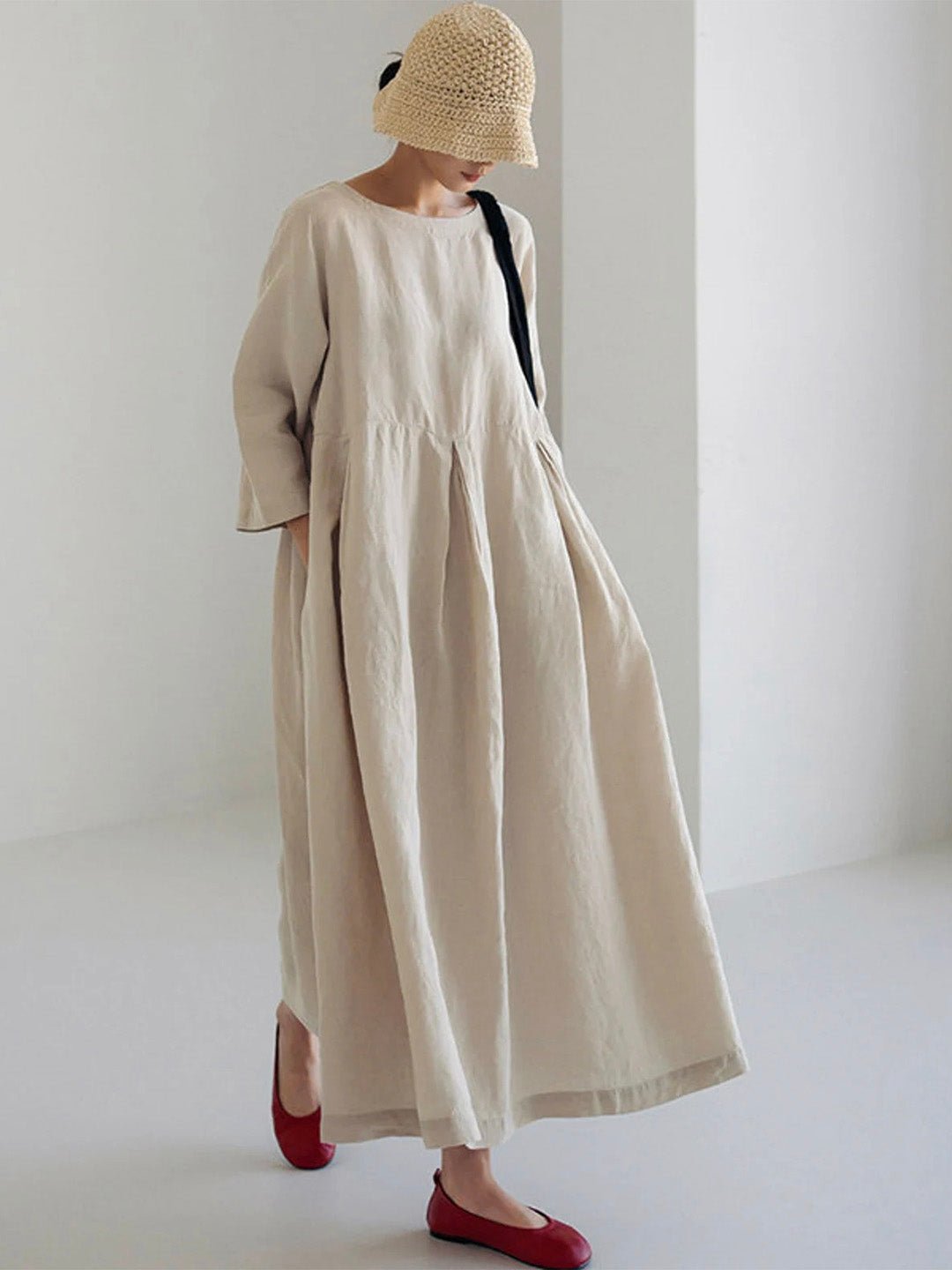 Women's A-Line Maxi Dress Casual - VibreMode