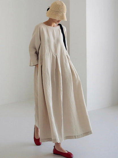 Women's A-Line Maxi Dress Casual - VibreMode