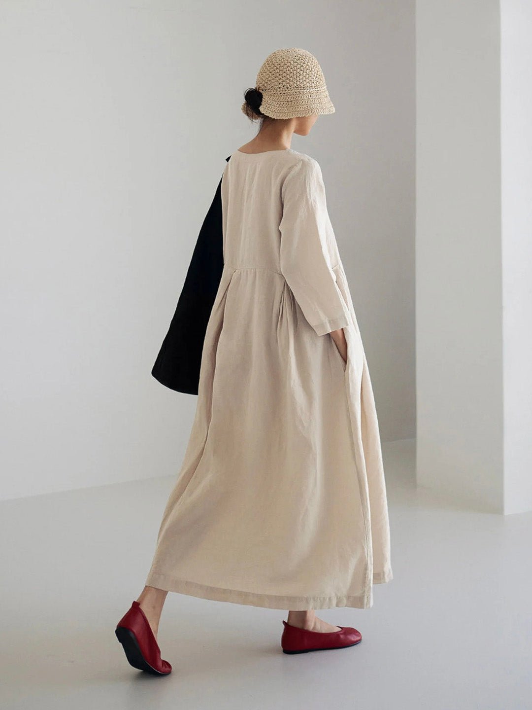 Image of Sienna | Women's Casual A-Line Maxi Dress