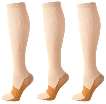 Knee High Compression Socks Support Varicose Veins
