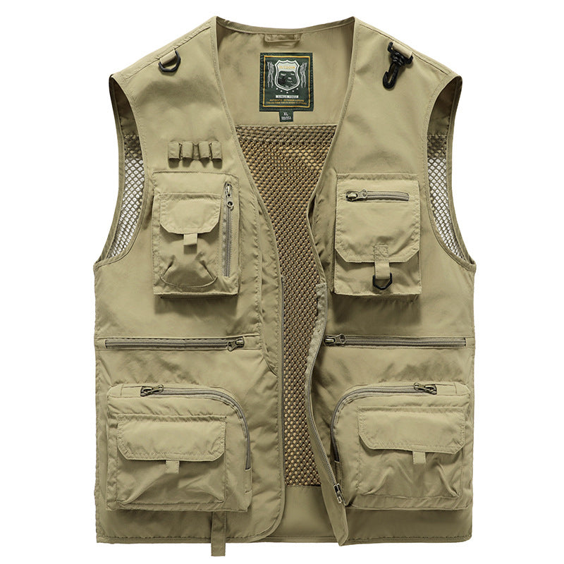 Men's Summer Vest Multi Pocket Design - Vonnera