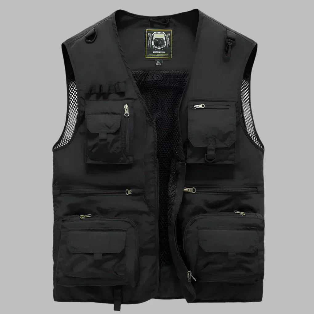Men's Summer Vest Multi Pocket Cotton