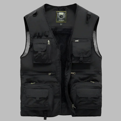 Men's Summer Vest Multi Pocket Cotton