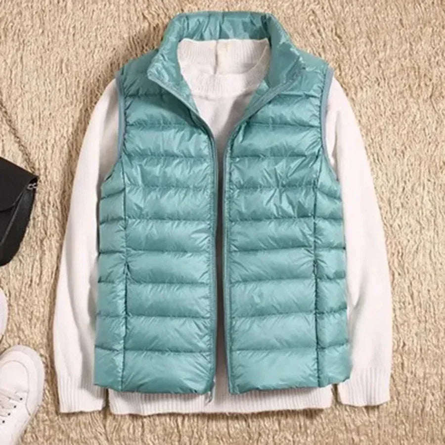 Women's Windbreaker Bodywarmer Zip Up