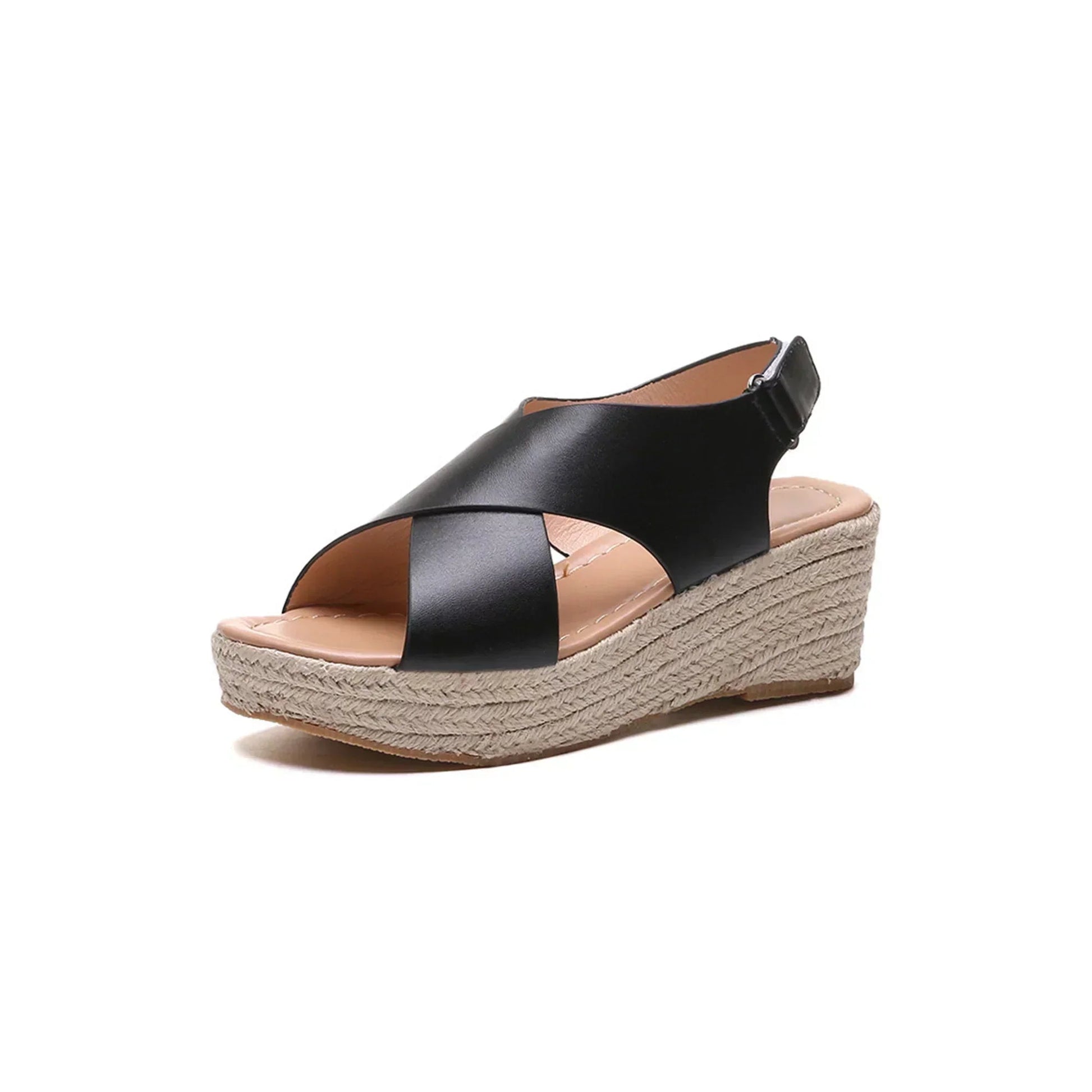 Image of Skye | Women's Crisscross Wedge Sandals