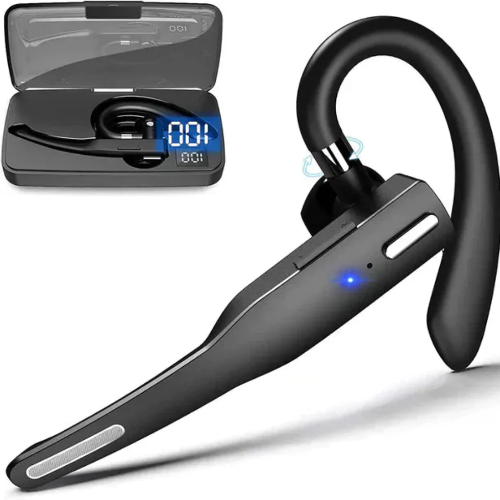 Men's Bluetooth 5.1 Headset Noise Cancelling Dual Mics - Vonnera