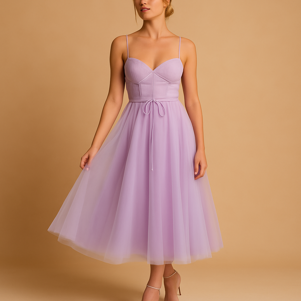 Women’s sleeveless chiffon maxi dress with tulle overlay and flowing silhouette, perfect for weddings, formal events, and evening occasions.