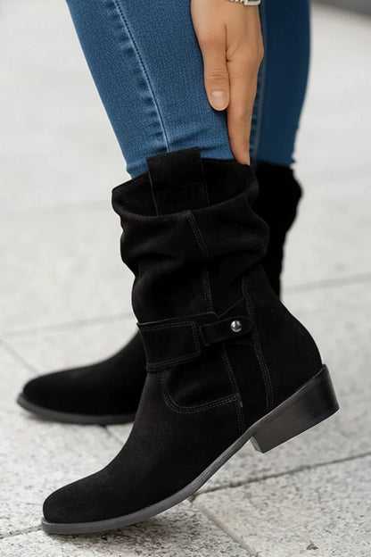 Women's Western Slouch Ankle Boots