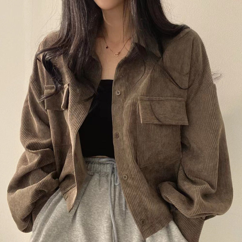 Women's Corduroy Jacket - Vonnera