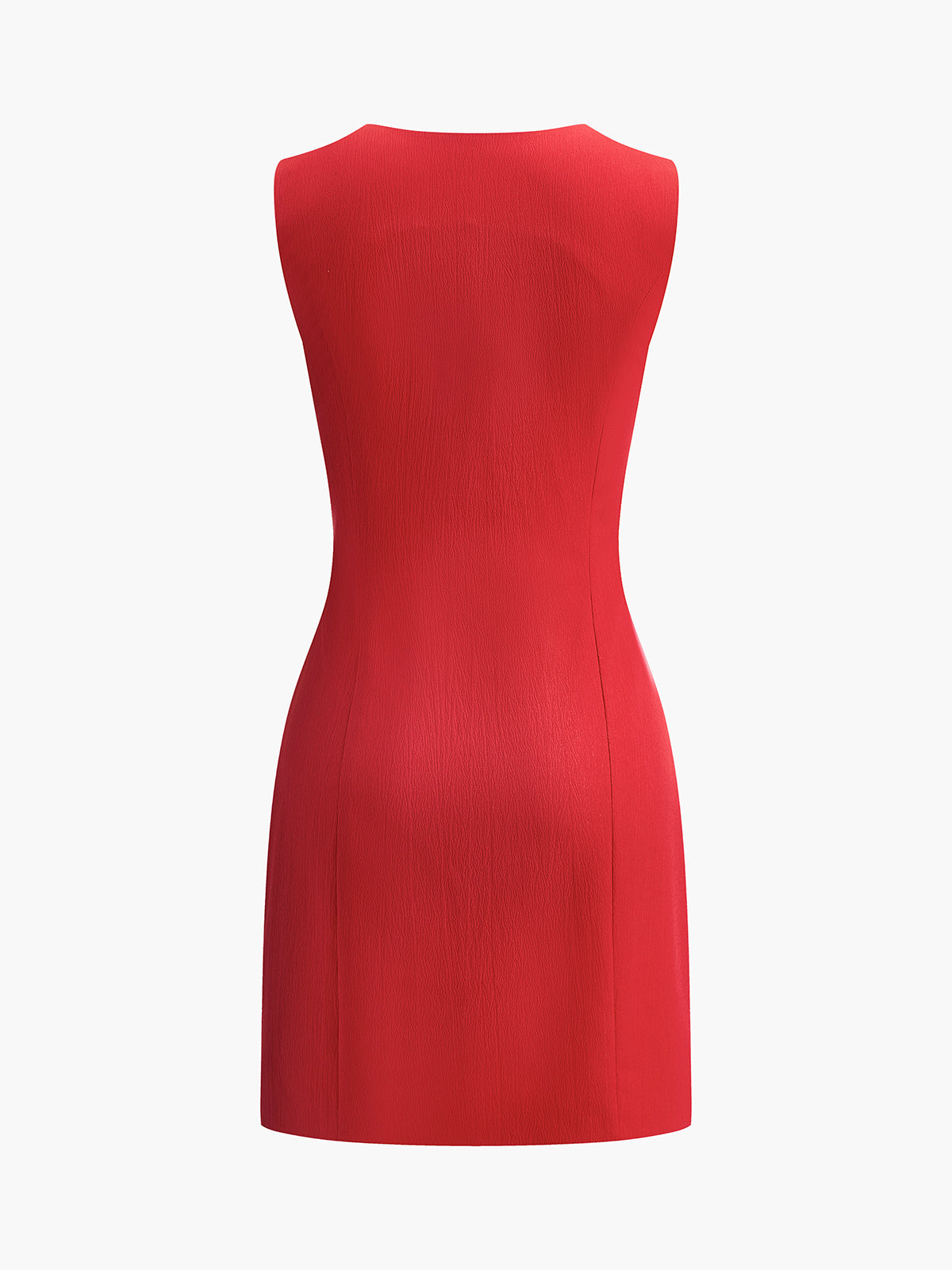 Women's Sleeveless V-Neck Mini Dress