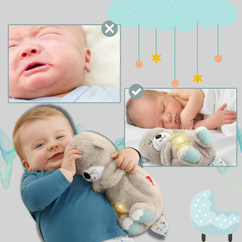 Soothing Plush Otter Calming Sleep Companion