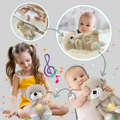 Soothing Plush Otter Calming Sleep Companion