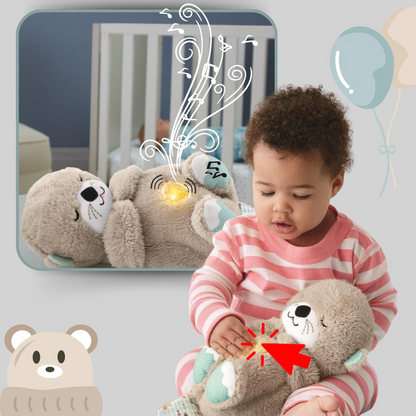 Soothing Plush Otter Calming Sleep Companion