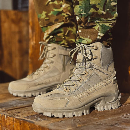 Waterproof Military Boots Puncture-Resistant Outdoor - Vonnera