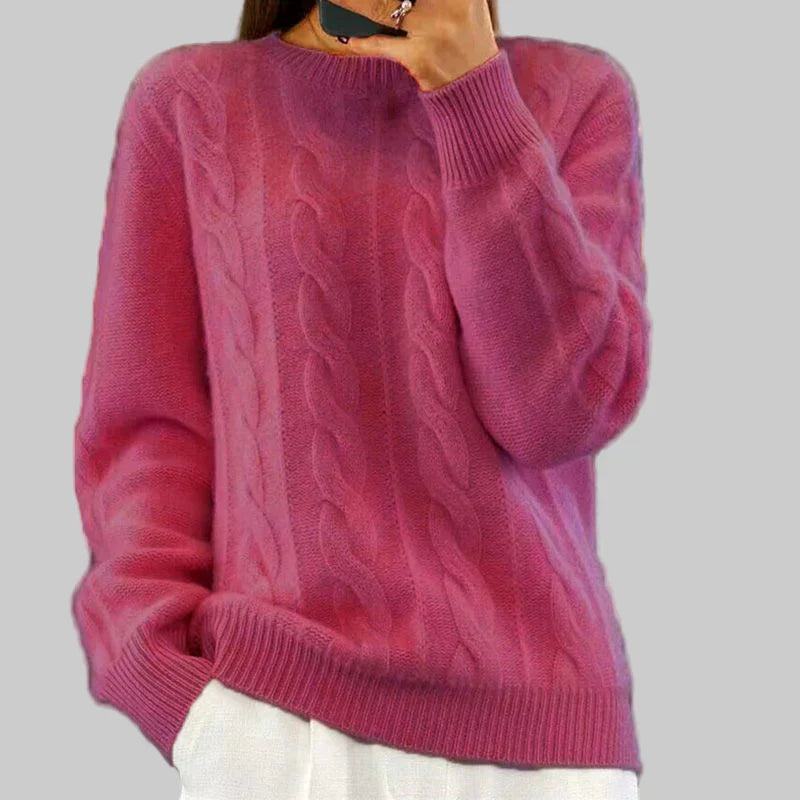 Women's Knit Sweater Warm Cozy - Vonnera