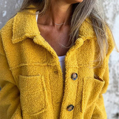 Womens Lapel Collar Jacket