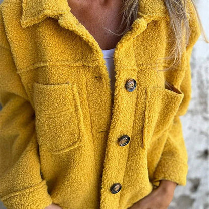 Womens Lapel Collar Jacket