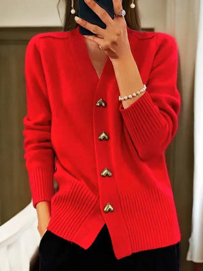 Women's Knitted Cardigan Warm