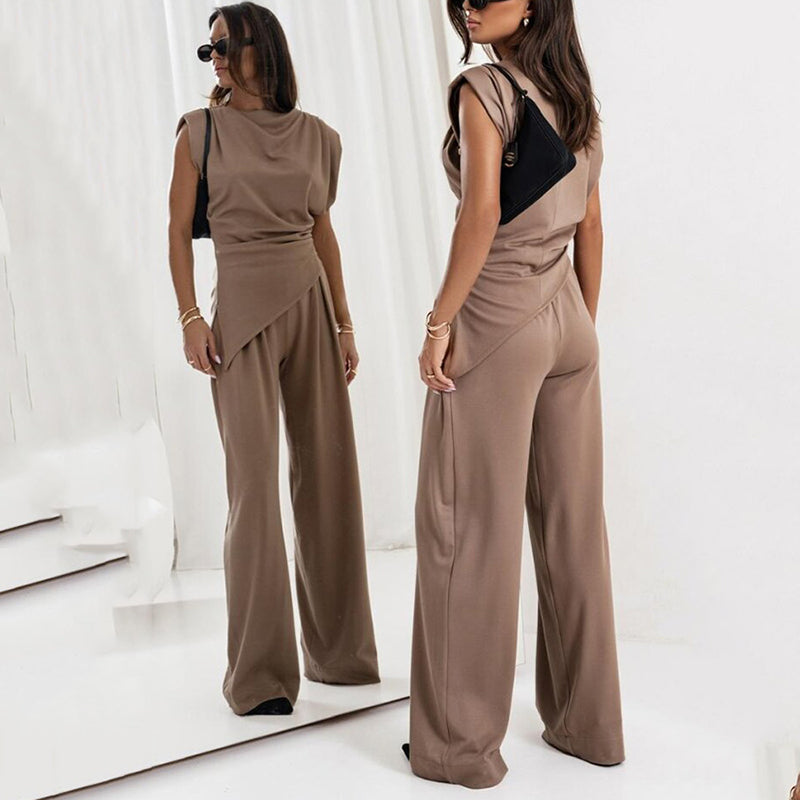 Women's Sleeveless Set Minimal Design