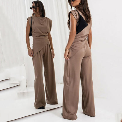 Women's Sleeveless Set Minimal Design