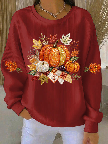 Women's Graphic Sweatshirt Printed Front Design