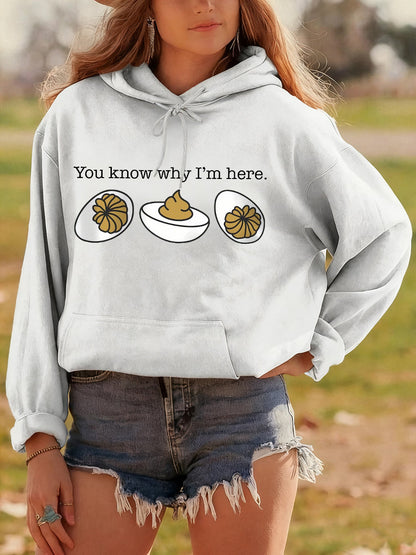 Women's Graphic Long Sleeve Hoodie