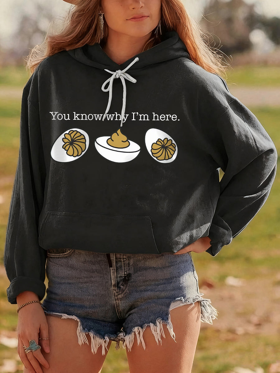 Women's Graphic Long Sleeve Hoodie