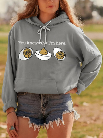 Women's Graphic Long Sleeve Hoodie